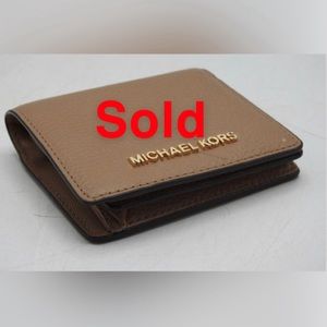 Michael Kors Brown Leather Wallet